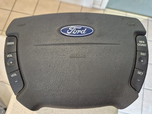 Ford BA-BF Falcon SX SY TS Territory - Drivers AIRBAG with Cruise Control Buttons to suit Black STEERING WHEEL