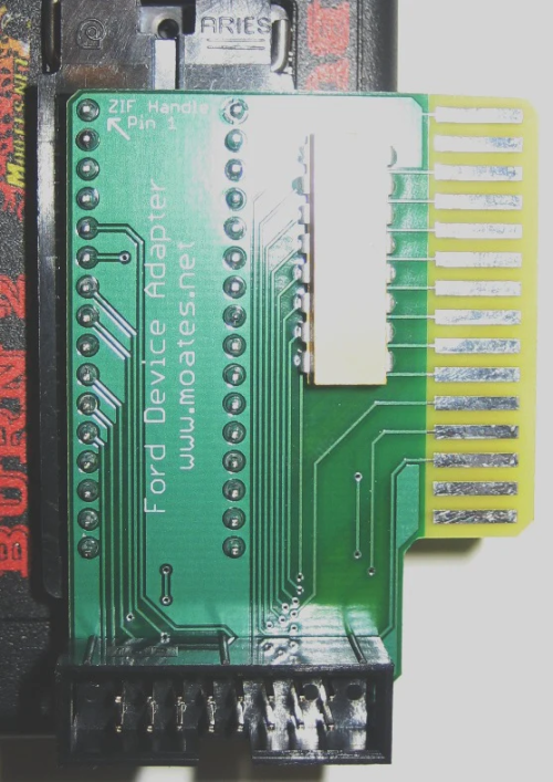 Moates - FA Ford Module Programing Adaptor - EEC-IV EEC-V Write F3 Chip - Read Ford Falcon