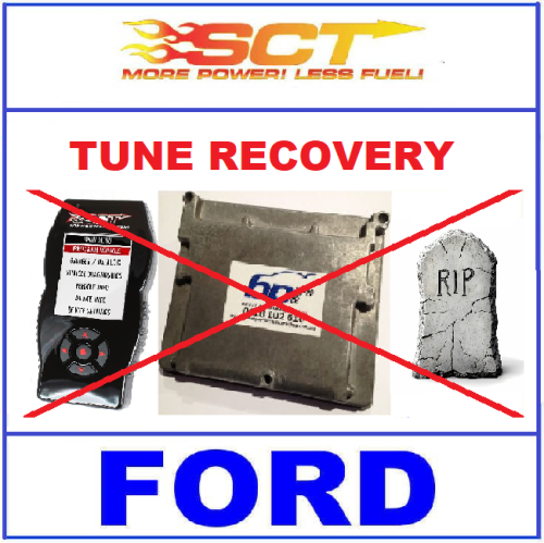 SCT X3 X4 Flash Tuner - Stock Tune Corrupt - BA BF FG Ford Falcon - Tune Recovery Service