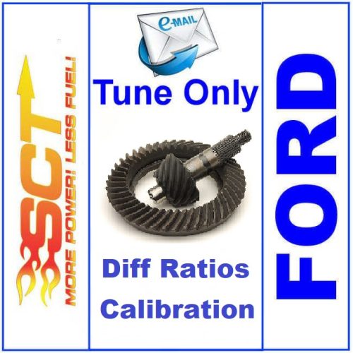 SCT Email Tune - BA BF FG Ford Falcon - Diff Ratio Axle calibration